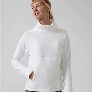 Athleta Polartec funnel neck pullover size 2X